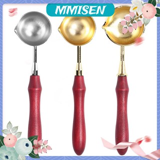 Muỗng Nung Sáp Nóng Chảy Bằng Kim Loại
