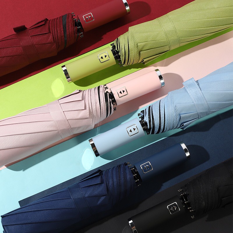 Hàng Nhật. Ô/ Dù tự động 10 nan gấp gọn chắc chắn che nắng mưa hàng cao cấp Luxry