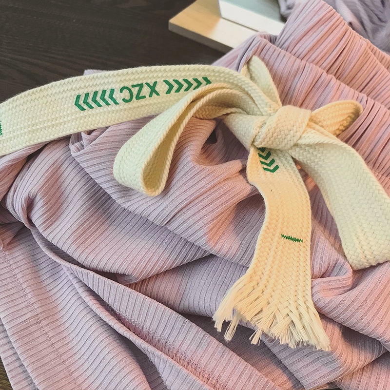 Quần ống rộng SUXI lưng cao thời trang mùa thu cho nữ