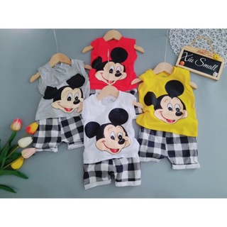 Bộ sát nách mickey cho bé