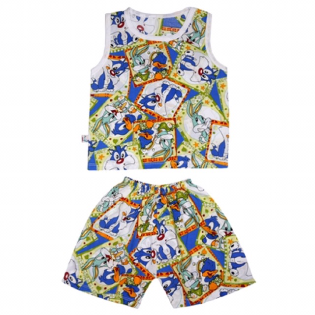 (Xả kho)Bộ lanh ba lỗ cho bé 8- 18kg