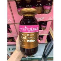 Viên uống SpringLeaf Beauty Collagen 6-in-1 – Hỗ trợ bổ sung collagen, ngăn ngừa lão hóa (lọ 180 viên)