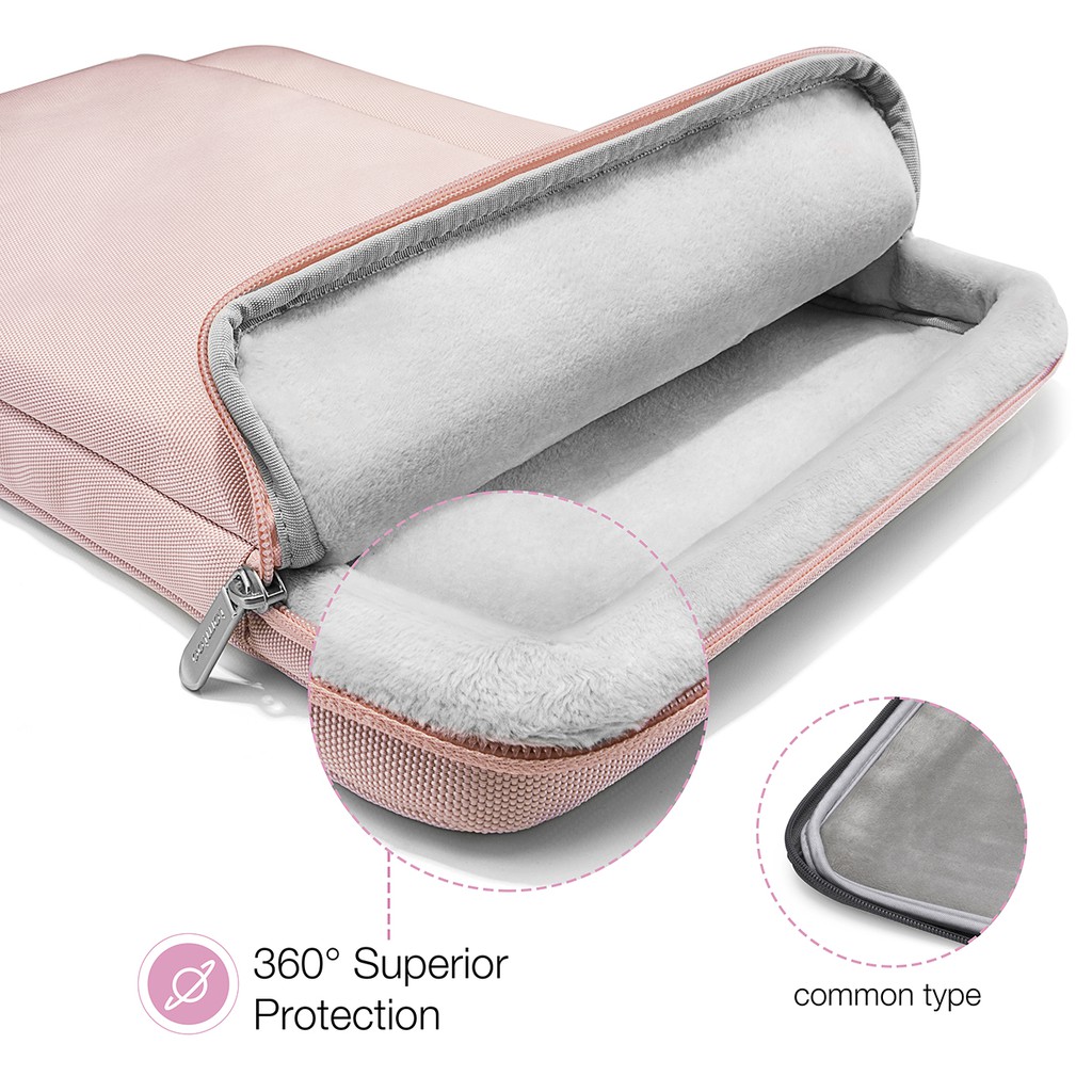 Túi Xách Chống Sốc TOMTOC (USA) BRIEFCASE MACBOOK PRO 13” NEW PINK – A14-B02C