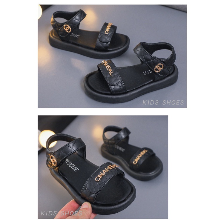 Sandal cho bé gái 3-6 tuổi, dép quai hậu trẻ em CNAHEL Q8 thời trang cho bé Tulastore