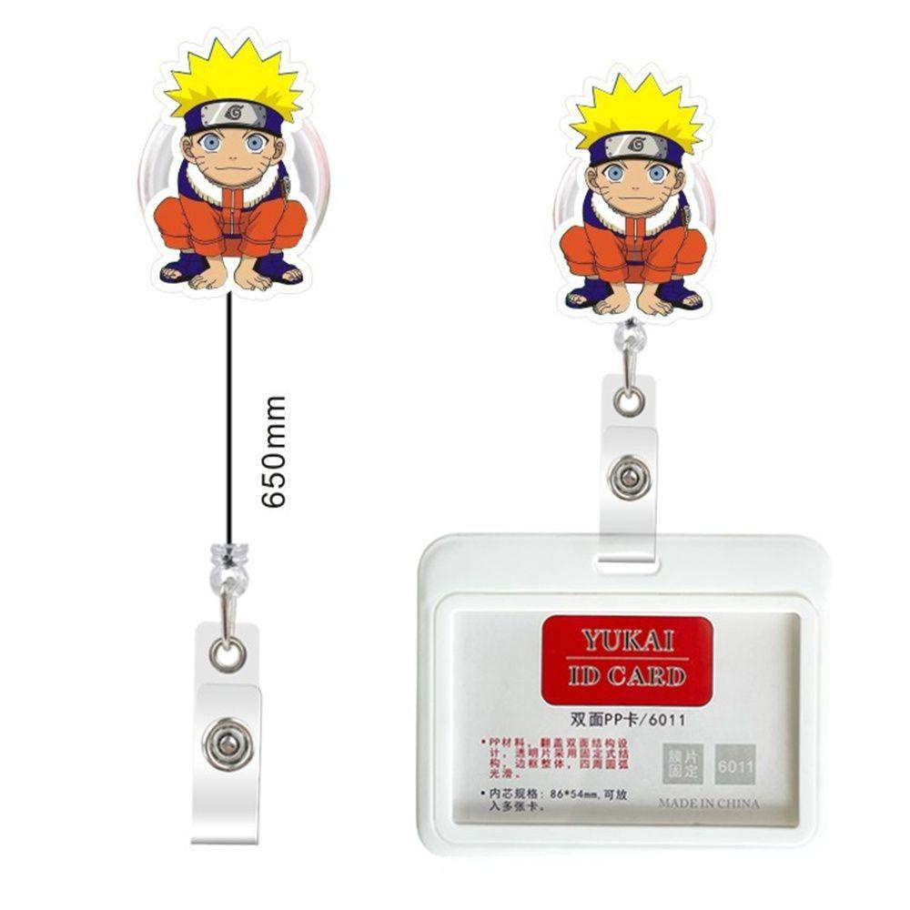 Giá Đỡ Bảng Tên / Thẻ Tên Hình Anime Naruto Có Thể Thu Gọn Cho Học Sinh