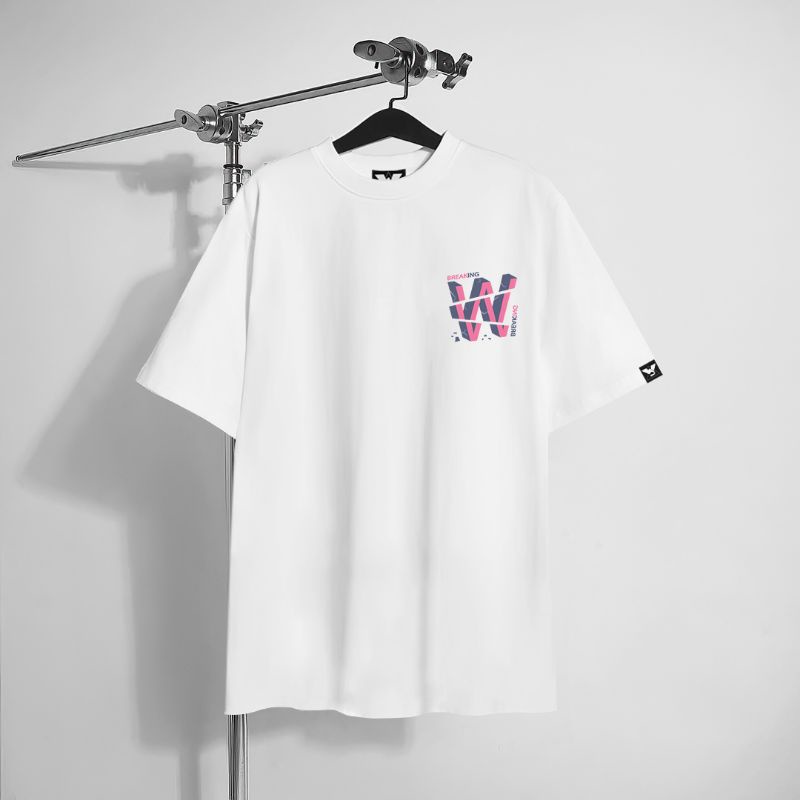 Áo Thun Local Brand WIME Broken White Tee Unisex Nam nữ Form rộng