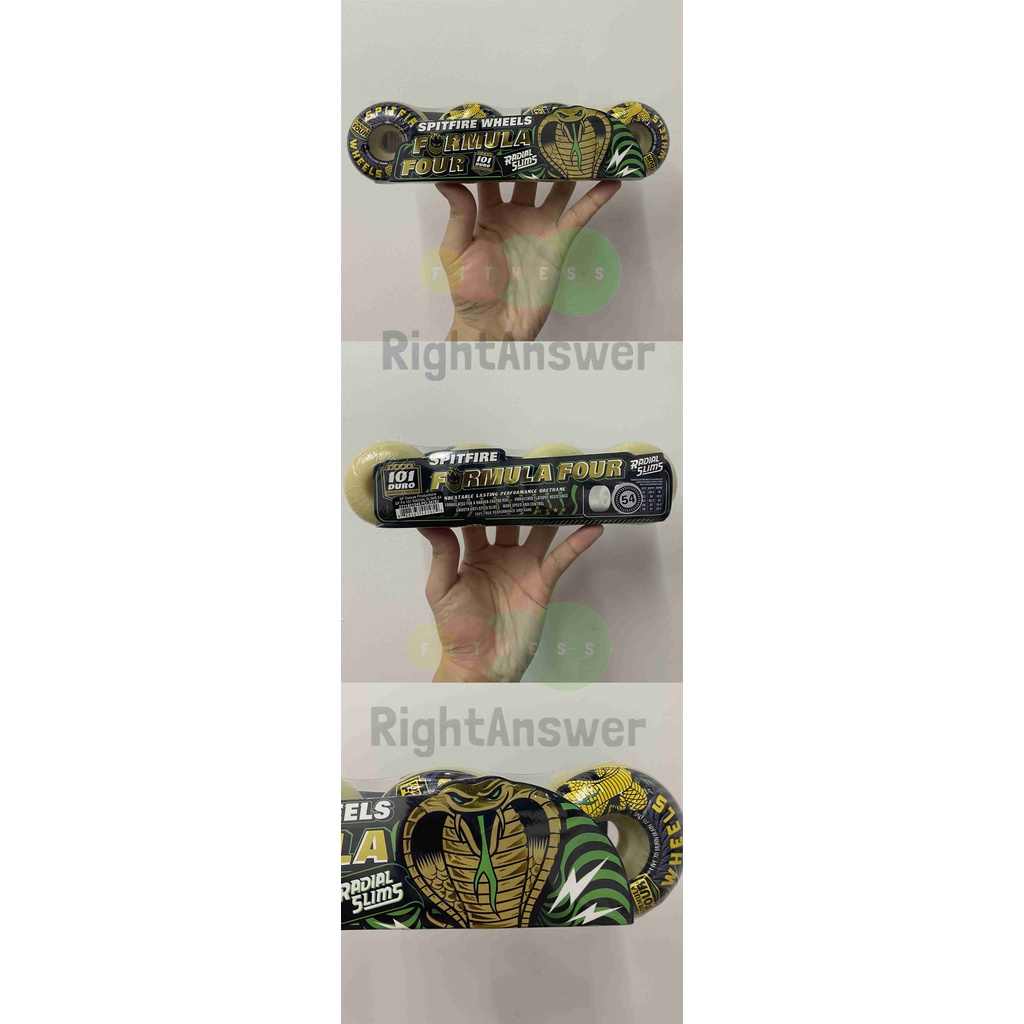 Set 4 Bánh Xe PU Chuyên Nghiệp Cho Ván Trượt F4