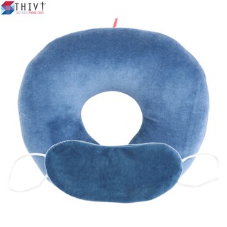 Combo gối chữ U và bịt mắt - THIVI