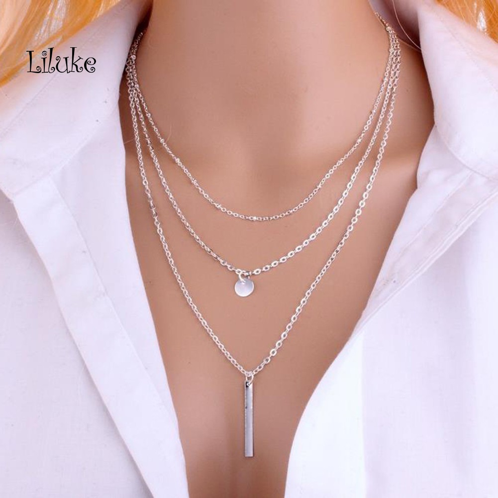 Vòng Cổ Choker Nhiều Lớp Thời Trang Cá Tính Cho Nữ