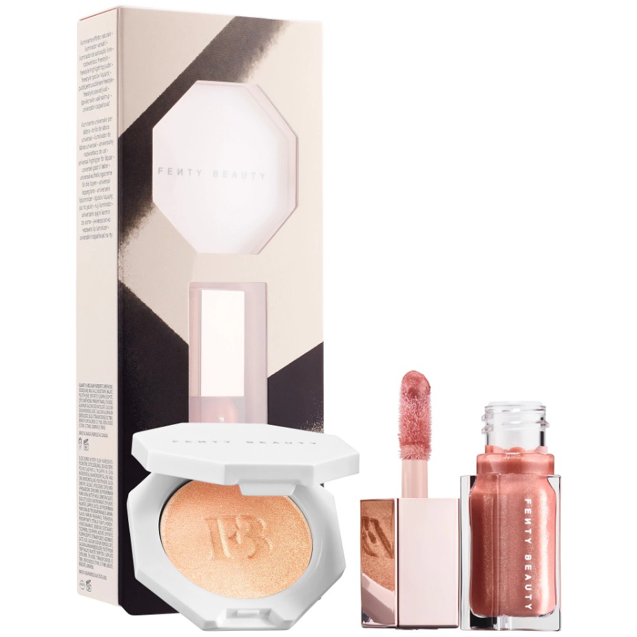 [FENTY BEAUTY] Bộ son và highlighter Fenty Beauty Bomb Baby Mini Lip And Face Set