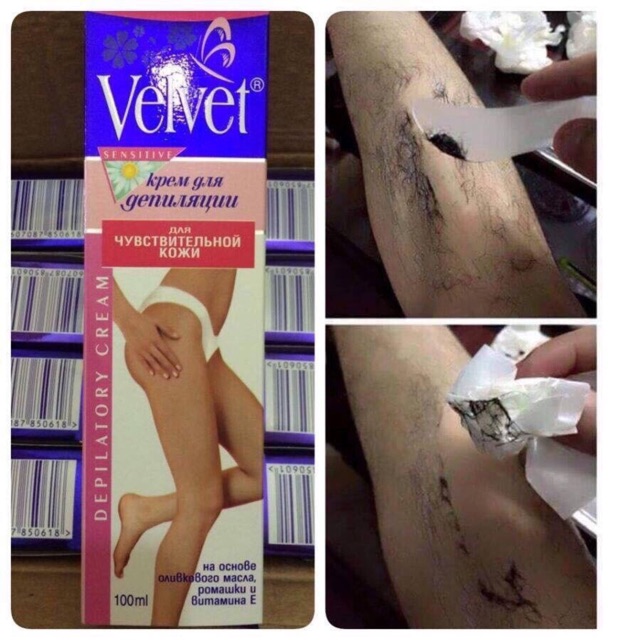 Kem tẩh lông Velvet Nga | BigBuy360 - bigbuy360.vn
