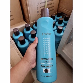 Oxy trợ nhuộm tóc karanz collagen dừa 1000ml - không xót