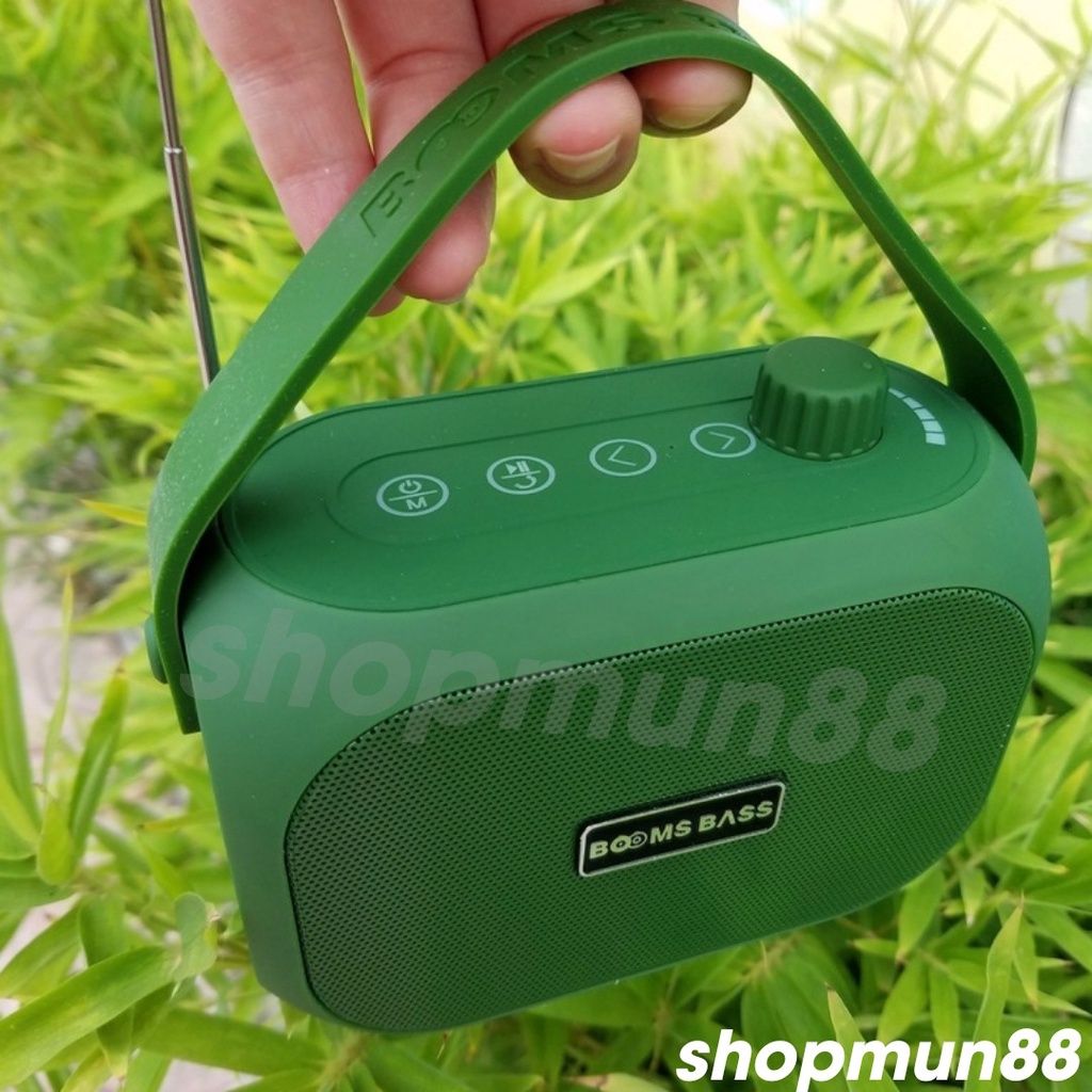 Loa bluetooth Booms Bass L15  HỖ TRỢ THẺ NHỚ USB Bluetooth 5.1 NEW