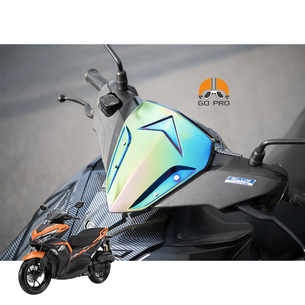 [CHÍNH HÃNG] Bộ Mão Chắn Gió NVX Nano 7 Màu &amp; Ốc Gắng