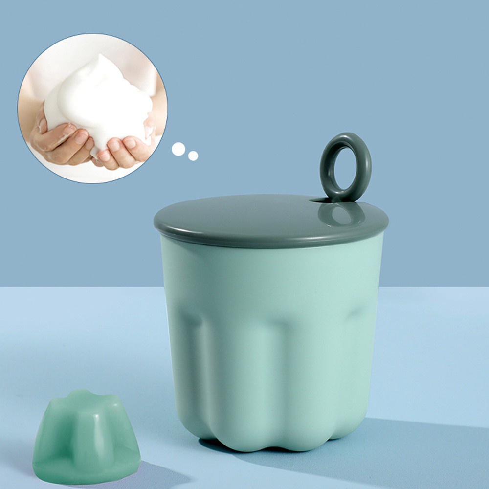 [Hàng mới về] Cốc tạo bọt sữa rửa mặt / dầu gội / sữa tắm di động nhiều màu đa năng
