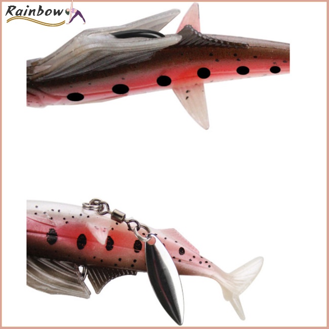 Mồi Câu Cá Giả 8.5cm 12.5g Bằng Chì Mềm Kèm Móc Câu Tiện Dụng