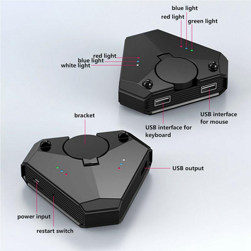 Bộ Chuyển Đổi Chuột Và Bàn Phím Chơi Game Bluetooth 5.0 Cho Điện Thoại IOS Android