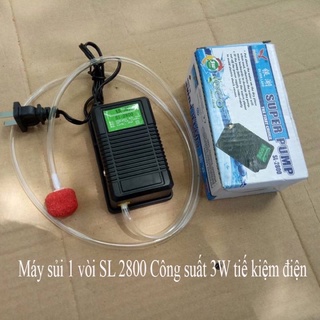 Máy oxy 1 vòi vipsun tặng dây và sủi