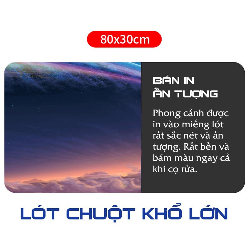 Lót chuột, Pad chuột khổ lớn, Lót bàn phím khổ lớn