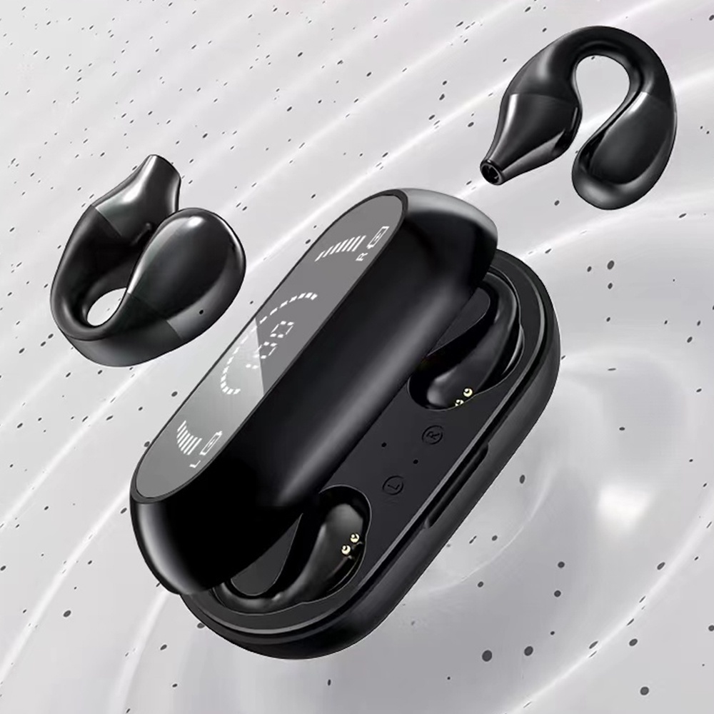 Tai nghe Bluetooth không dây VIRWIR S3 TWS dạng kẹp màn hình LED kỹ thuật số chuyên dụng để lái xe