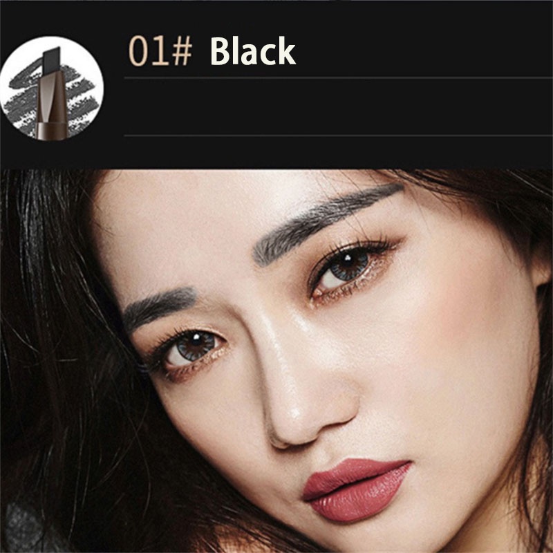 Chì Kẻ Mày Dạng Vặn Kháng Nước Lâu Trôi Và Không Nhòe Với Đầu Cọ Chải Tiện Dụng