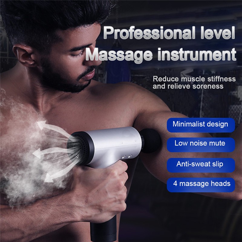 1200-3300r / phút Massage cơ bắp Mô sâu Massage 60Hz Bài tập kích thích tần số cao Cơ bắp Giảm đau cơ thể HN088