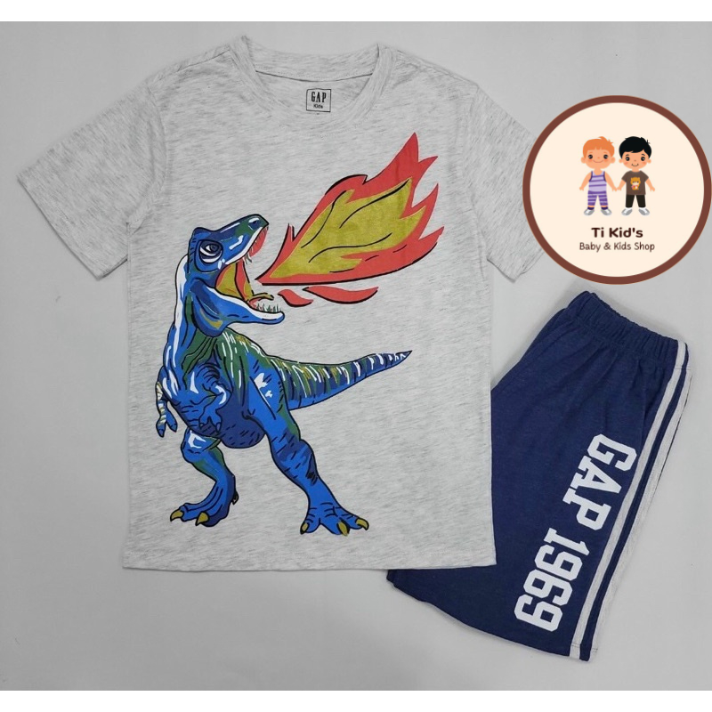 Bộ quần áo cộc tay Gap size đại 100% cotton
