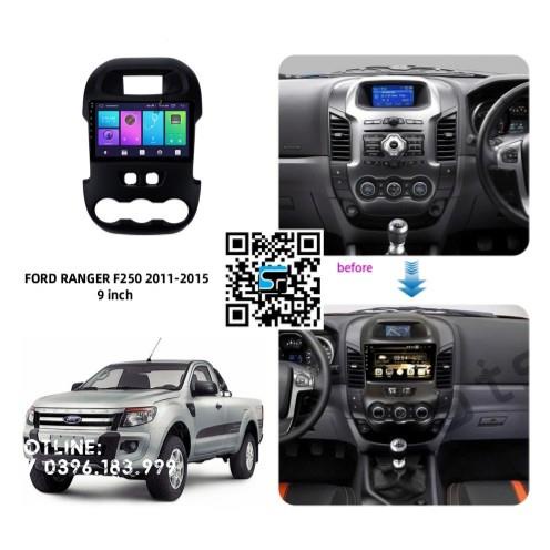 MÀN HÌNH & MẶT DƯỠNG CHO CÁC XE FORD  CÓ JACK NGUỒN ZIN TẶNG CAMERA TẶNG THẺ 32 GB HỔ TRỢ LẮP ĐĂT
