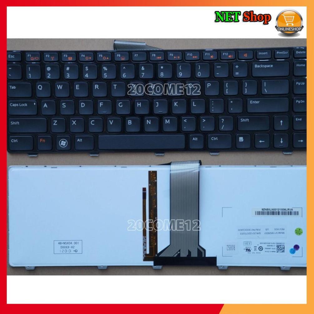 💖💖 BÀN PHÍM LAPTOP DELL N4110 4050 5050 4349 3520 4040 3460 V131 2420 /Vostro 3350 3450 3550 3555 1440 3460 (CÓ ĐÈN)