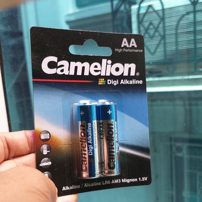Pin AAA Camelion Alkaline Kiềm vỉ 2 viên chính hãng