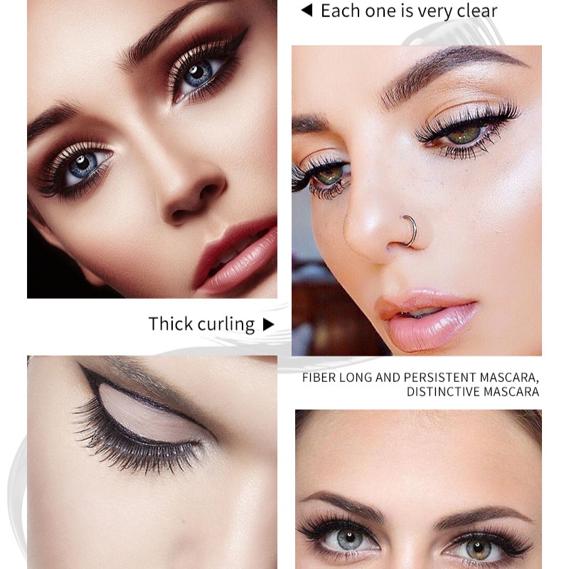 [Hàng mới về] Mascara chuốt mi VIBELY trang điểm chống thấm nước lâu trôi