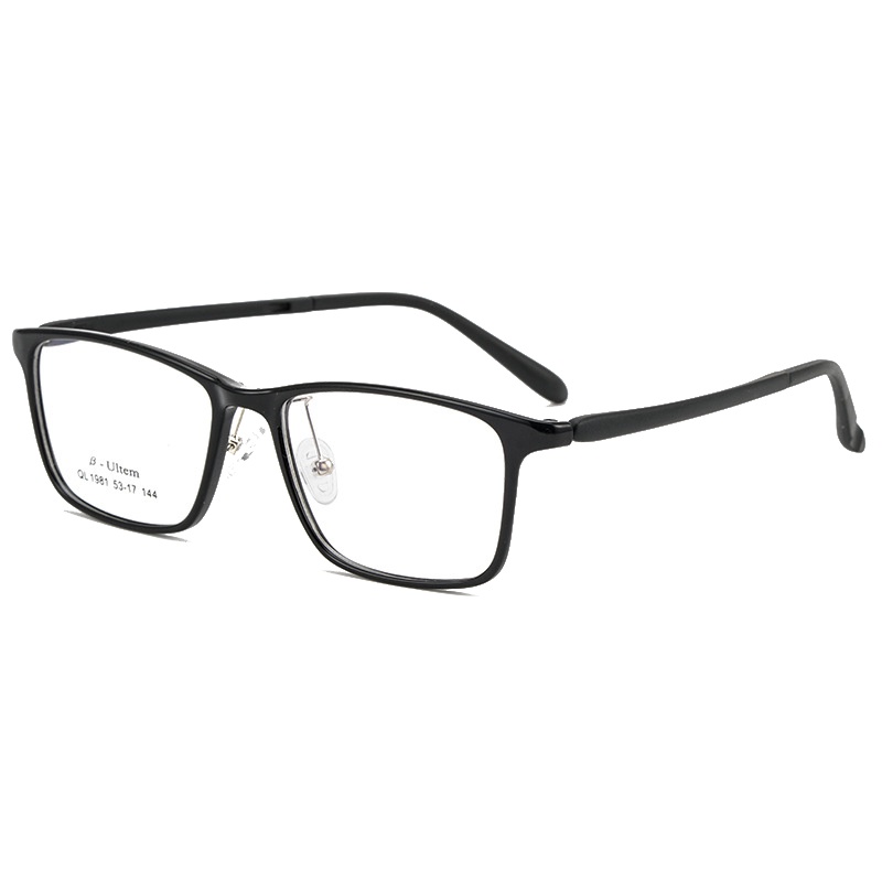 Gọng kính hevia tr90 nam thoải mái mặt to gọng kính siêu nhẹ gọng kính linh hoạt pt044