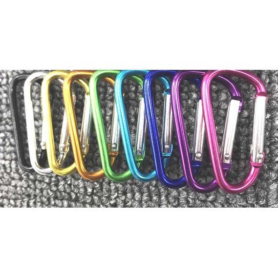 Móc Khóa Treo - Chữ D - Carabiner 1k 1000đ 1000 - Hàng Có Sẵn Trong Khoo