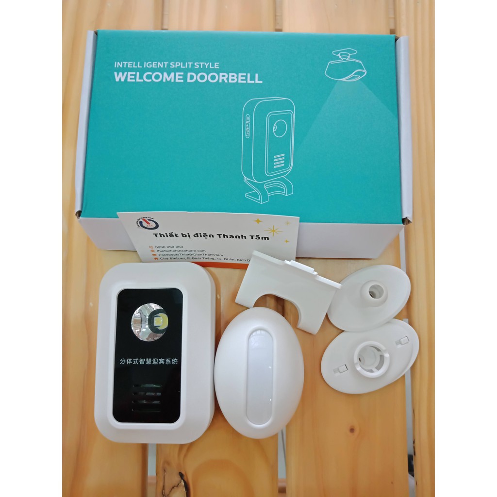 [Kerui KR-M7] Chuông Báo Khách Báo Trộm hồng ngoại, có chức năng học lệnh