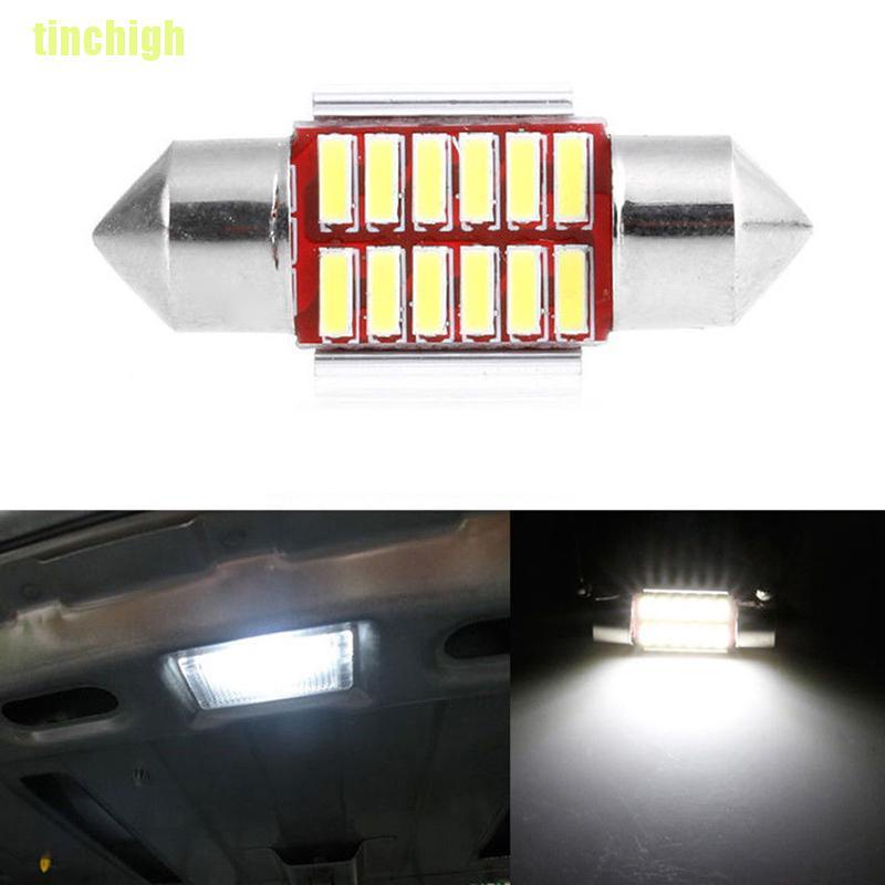 Bộ 2 đèn Led cao cấp 31mm 4014 12smd C5W