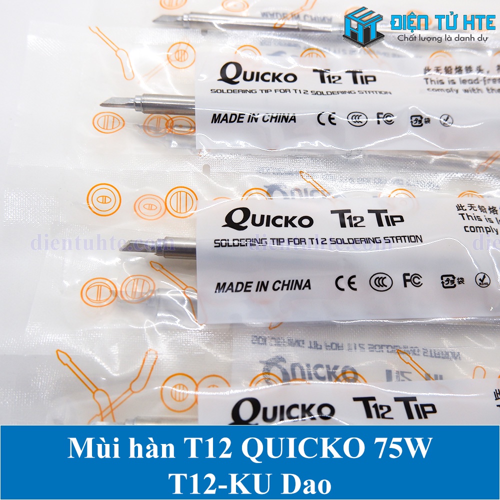 Mũi hàn T12 QUICKO 75W