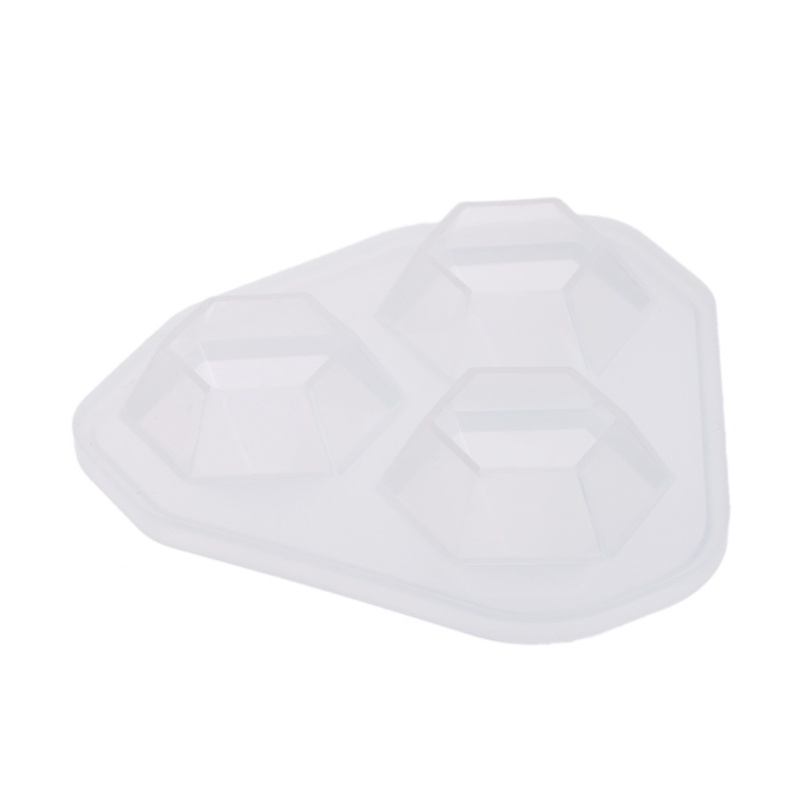 Khuôn silicon hình kim cương cho tự làm trang trí bánh tráng miệng/ trang sức thủ công