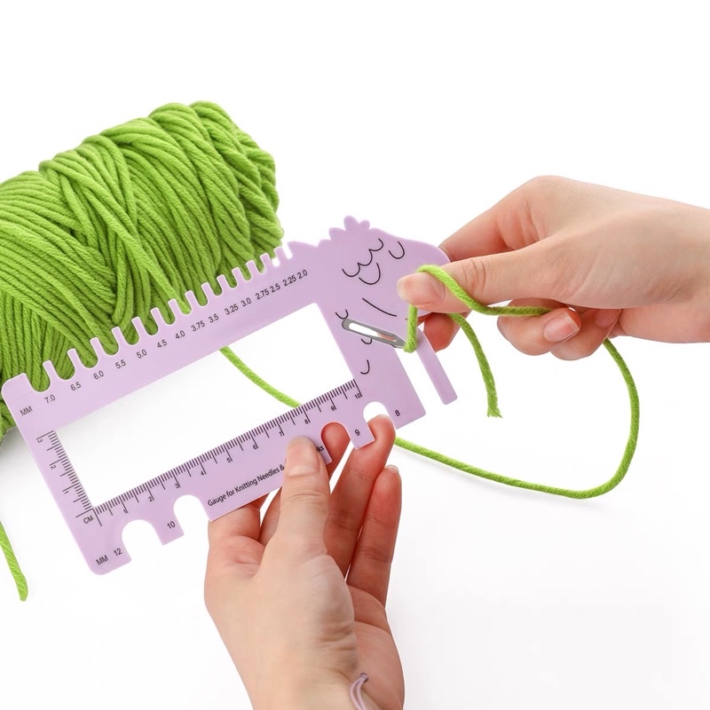 Thước cừu đo size kèm lưỡi cắt