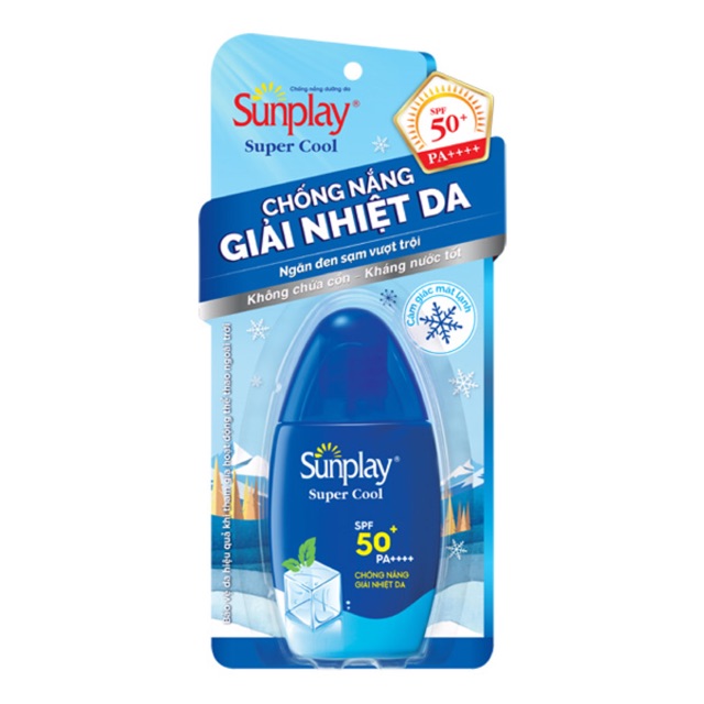 Sữa chống nắng, giải nhiệt da Sunplay Super Cool SPF50+, PA++++: