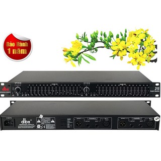 Đầu lọc xì Equalizer dbx 215 ( đen )