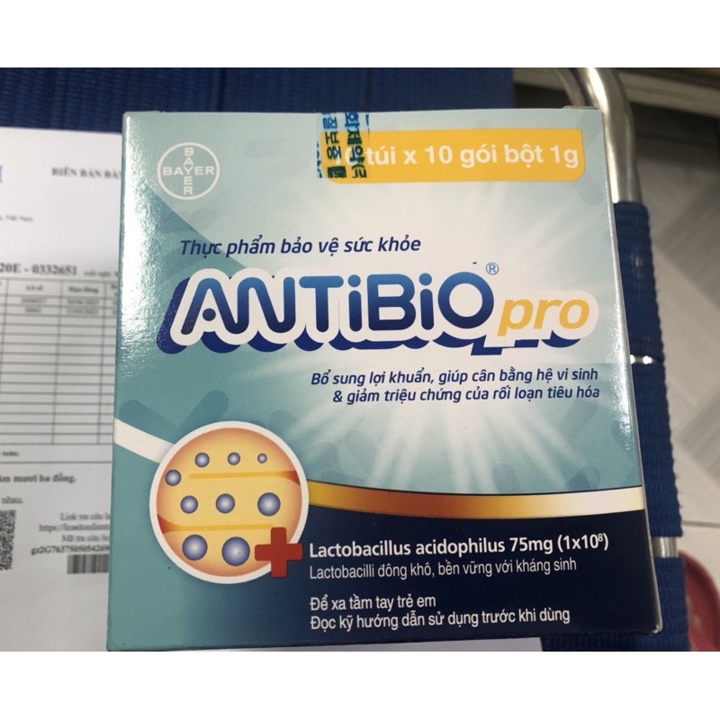 Men Tiêu Hoá ANTIBIOpro ( hộp 10lốc - 100gói)