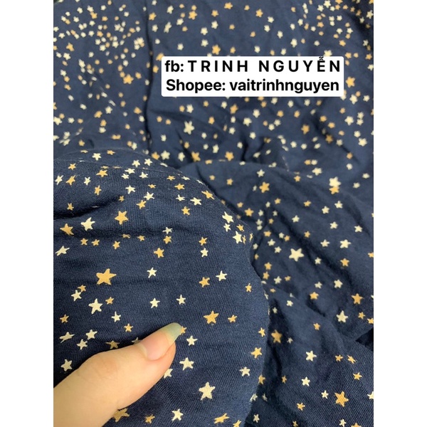 Vải Cotton Hình Giãn 4 Chiều Hàng Xuất Dư