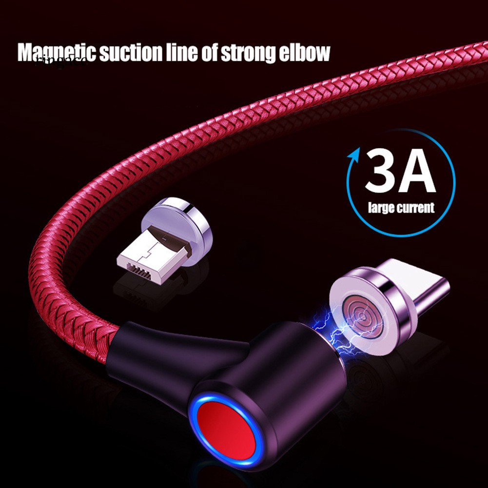 Dây Cáp Sạc Nhanh Usb Loại C 3a Cho Android Iphone