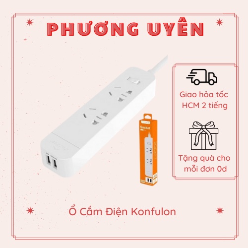 [Siêu Bền] Ổ Cắm Điện Konfulon