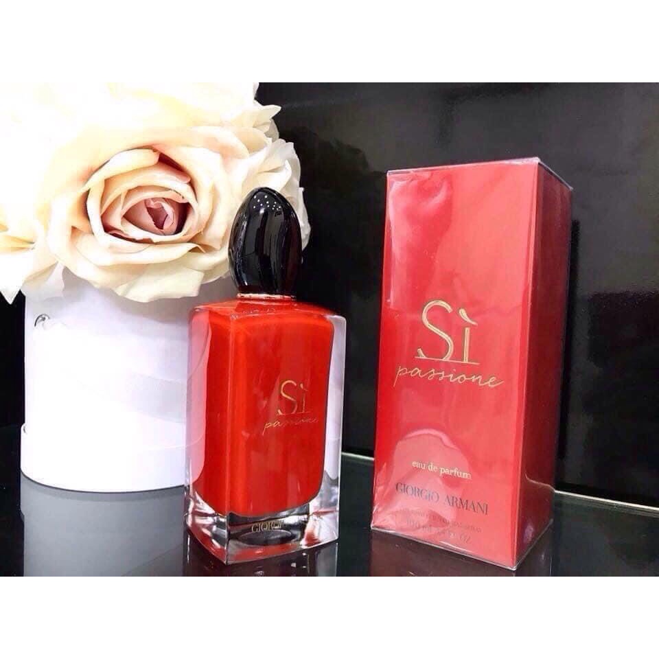 Nước Hoa Nữ Giorgio Armani Si Sì Đỏ/Vàng Passione For Women EDP, 100ml - Dầu thơm nữ hương nhẹ nhàng tự tin gợi cảm | BigBuy360 - bigbuy360.vn