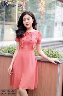 Đầm xoè thân bèo UK(UKDV1811003)