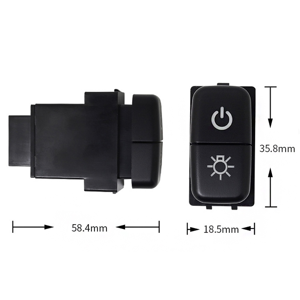 1 Công Tắc Đèn Sương Mù Ban Ngày Cho Xe Mitsubishi