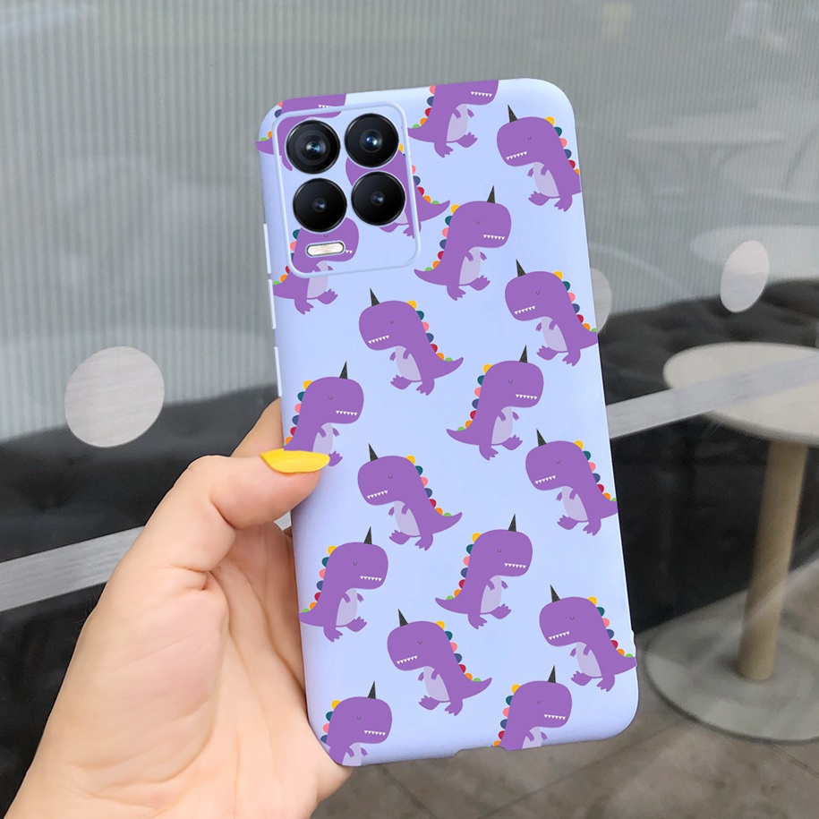 Ốp Điện Thoại Tpu Silicon Mềm In Hình Hoa Nhiều Màu Sắc Cho Realme 8 / 8pro Realme8 5g Realme8 Pro Realme Rmx3081 Rmx3085
