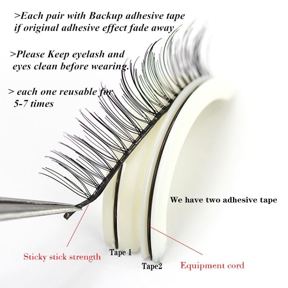 Keo Dán Lông Mi Giả 3D Tự Dính Trang Điểm Chuyên Nghiệp