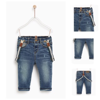 Quần jean zara 2 lớp sz 1-4y